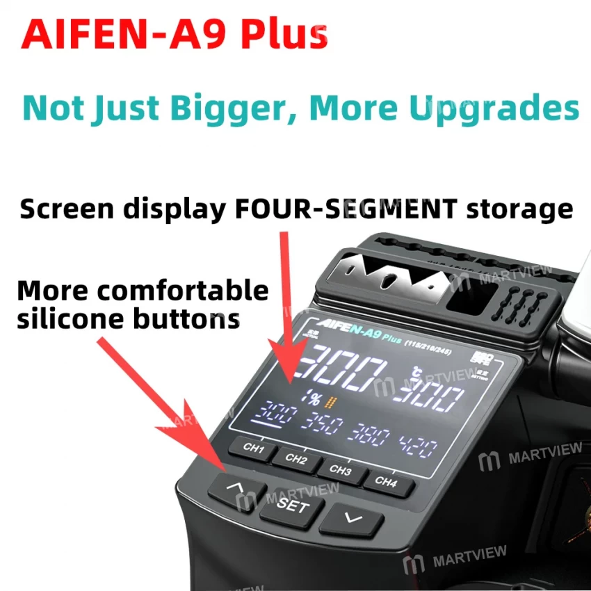 Aifen A9 Plus Havya Makinesi C210 Kol, 3 Uç