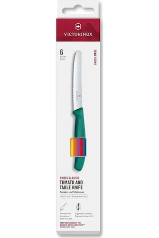 Victorinox 6.7836.6c1 Swiss Classic 6'lı Soyma Bıçağı Seti Çok Renkli Victorinox 6.7836.6c1 Swiss Classic 6'lı Soyma Bıçağı Seti Çok Renkli