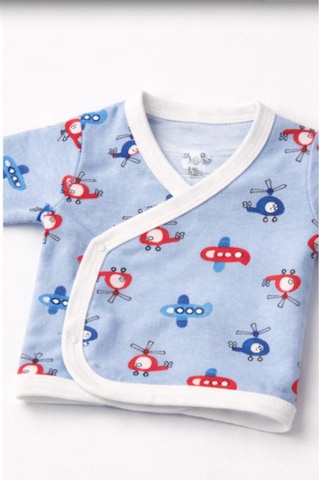 For My Baby 10'lu Bebek Hastane Çıkışı Zıbın Seti Mavi