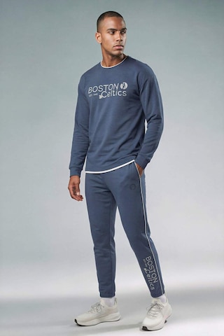 Defacto Nba Boston Celtıcs Boxy Fıt Bisiklet Yaka Skuba Dalgıç Kumaş Sweatshirt F6975ax26spın271 İndigo-ın271