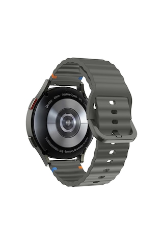 Huawei Watch Gt5 Pro 46mm İle Uyumlu Dalga Desenli Tokalı Yumusaş Soft Silikon Kordon
