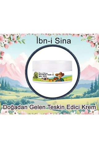 Süper İbni Sina Rahatlatıcı Kuyruk Yağı&bal Özü Bakım Masaj Kremi 50 Ml+çörek Otu Yağ İle