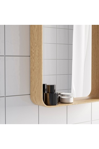 Ikea Dvärgsyren Duvar Aynası 40x50 Cm Naturel