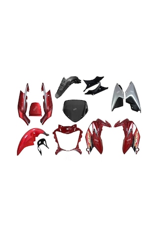 Honda Cbf 150 Kaporta Grenaj Seti Kırmızı Honda Cbf 150 Kaporta Grenaj Seti Kırmızı