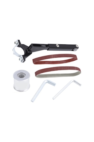 Symbee "100-125 Tip Taşlama Makinesi İçin Çift Rulmanlı Ayarlanabilir Bant Zımpara Adaptörü"