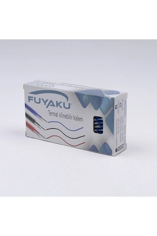 Fuyaku Gümüş Deri Kalemi Plastik 100 Adet