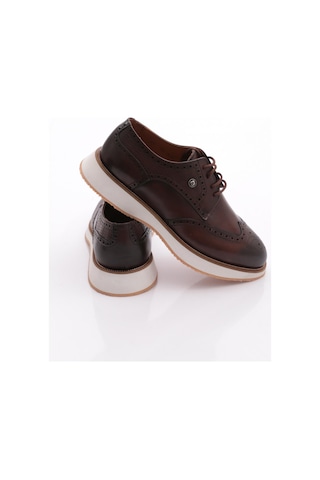 Pierre Cardin 6696-160 Premium Erkek Klasik Ayakkabı Kahverengi Spiro
