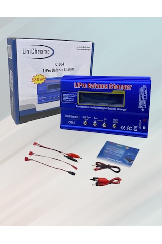 80w Rc Lityum Pil Şarj Cihazı 18650 Lityum Pil Şarj Aleti