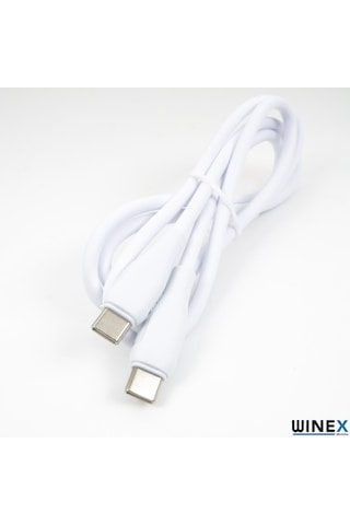 Winex Ca120 Pd20W 3A Type-C To Type-C Data Ve Hızlı Şarj Kablosu