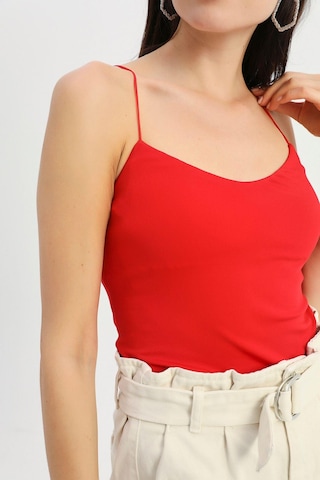 İp Askılı Atlet Kırmızı-1713 Kırmızı