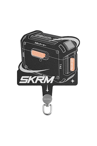 Skinarma Mecha Serisi Universal Telefon Askı Aparatı Siyah Siyah