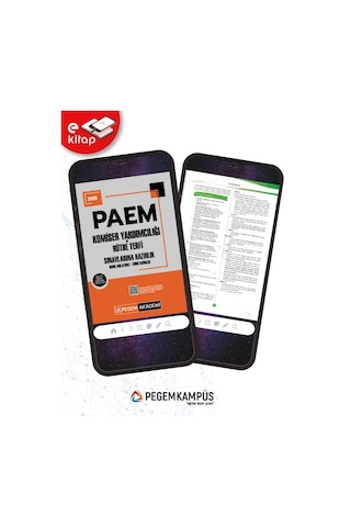 2026 Paem Komiser Yardımcılığı Ve Rütbe Terfi Sınavlarına Hazırlık Konu Anlatımlı Soru Bankası E-kitap