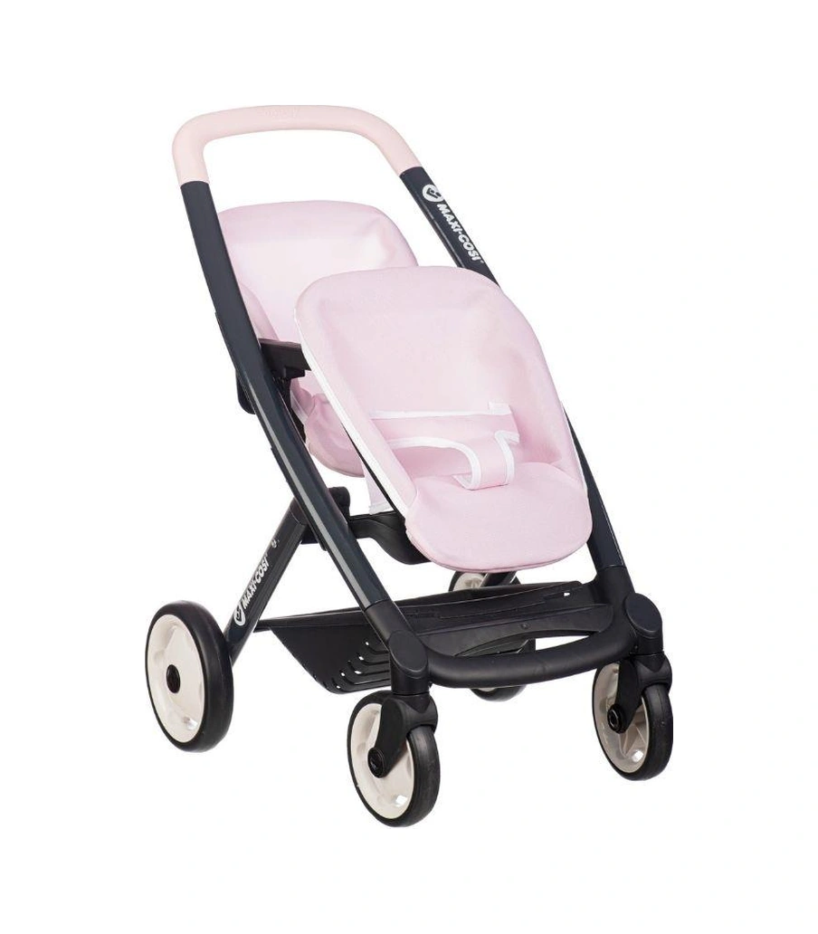 Smoby Maxi-cosi&quinny Oyuncak İkiz Bebek Arabası - Pembe 253221