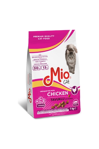 Mio Tavuklu Yetişkin Kedi Maması 1 KG