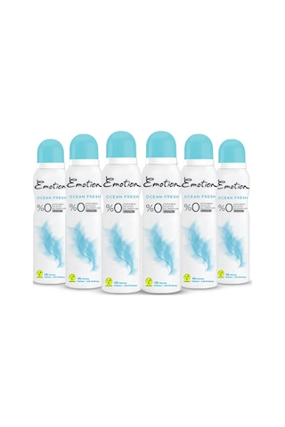 Emotion Ocean Fresh Kadın Deodorant 6 x 150 ML