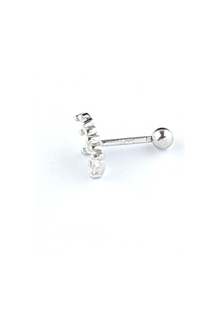 Pırlanta Parlaklığında Zirkon Taşlı 925ayar Gümüş Tragus Helix Kikirdak Piercing 24518319