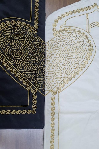 Çeyizdiyarı Sevgi Kadife 2'li Seccade Takımı Altın Altın
