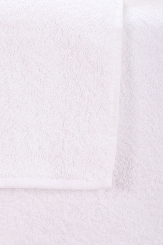 2 Parça Kadın / Erkek Banyo Duş Hamam Havlu Seti 90x150 Cm %100 Pamuklu Beyaz