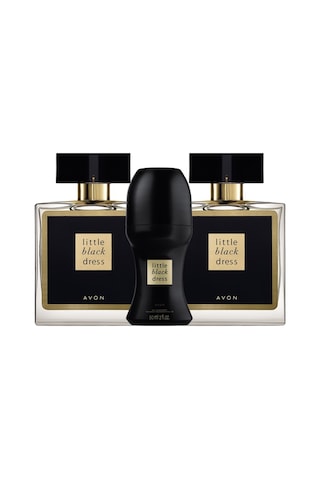 Avon Little Black Dress Kadın Parfüm EDP 2 x 50 ML + Roll On 50 ML