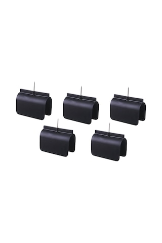 Suntek 5 Adet Alçıpan Priz İşaretleyicileri Elektrik Siyah