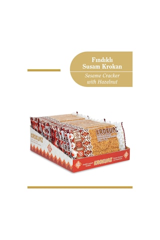 Ballı Ve Fındıklı Susam Krokan 80 G X 16 Adet