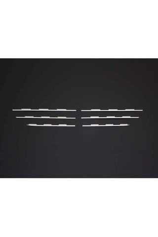 Peugeot Rifter Ön Panjur Kromu 2019 Ve Sonrası (6 parç) Pas.Çelik