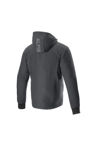 Alpinestars Radium Tech Hoodie Korumalı Motosiklet Montu Siyah Beyaz