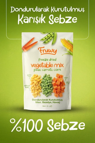 Freeze Dried Sebze Mix Diğer