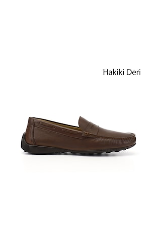 Diğer Erkek Kahverengi Rok Hakiki Deri Loafer Ayakkabı Ddma71201647