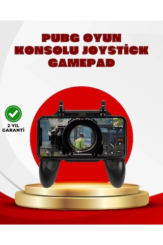 Ceylan Adam Pubg Mobile Uyumlu Joystick Ve Parmak Tetikli Oyun Gamepadi