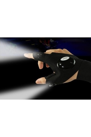 Led Işıklı Çalışma Eldiveni Sağ Sol Çift-9077908111900hkn