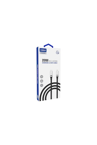 Sunix SC-67 20w Usb-c Lightning Şarj Ve Data Kablosu - Siyah