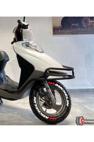 MİCHELİN Motorsiklet Scooter Lastik Yazısı Sticker 8 Adet MİCHELİN Motorsiklet Scooter Lastik Yazısı Sticker 8 Adet