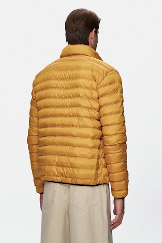 Ucla Northwın Sarı Fermuarlı Ve Cepli Polyester Standard Fit Erkek Mont - Sarı