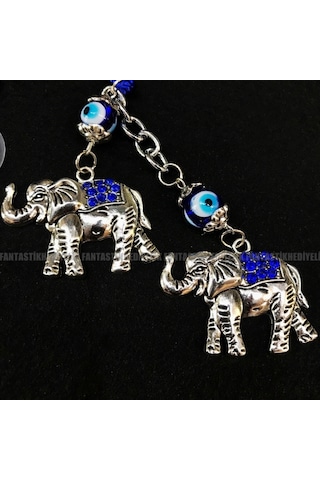 Fil Nazar Oto Araba Hediyesi Vantuz Otomobil Dikiz Ayna Süsü