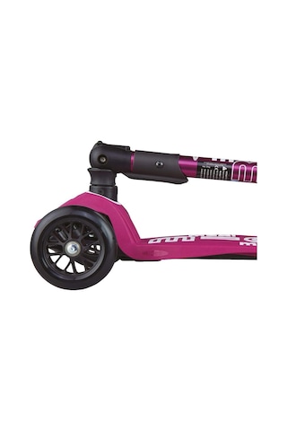 Micro Maxi Deluxe Foldable 3 Tekerlekli Scooter LED Fuşya
