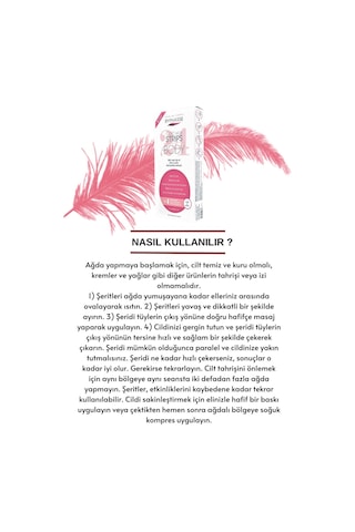 Ağda Bandı Hassas Ciltler İçin Bacak & Vücut Bölgesi 24 Adet