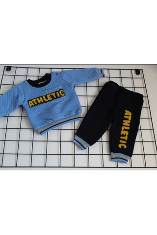 Beyzababykids Jnf Kids Athletic Baskılı Erkek Bebek Dar Kalıp Çok Renkli