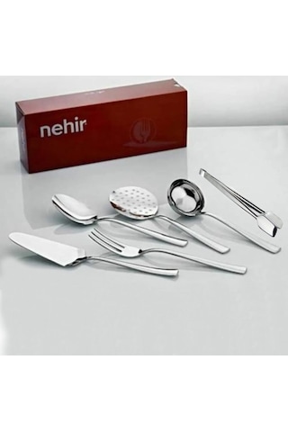 Nehir Sahra Servis Takımı - 6 Prç.Sofra Servis Seti