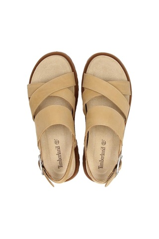 Timberland Backstrap Sandal Tb0A61T4En31-Medıum Beıge Nubuck Bej