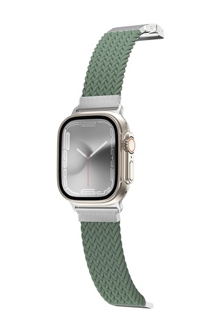 Watch 40mm Amazingthing Titan Weave 2.seri Sport Örgü Kordon Koyu Yeşil