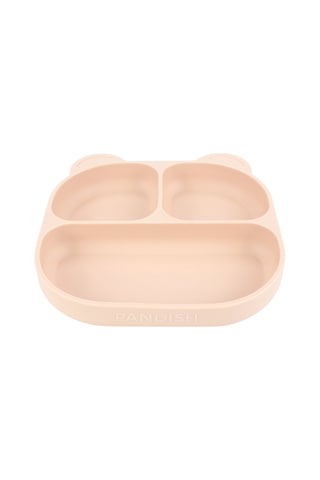 Pandish Vakum Tabanlı Silikon Mama Tabağı - Pembe
