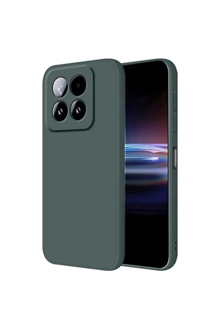 Xiaomi Mi 15t First Silikon - Koyu Yeşil Diğer