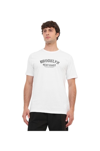 Kinetix Ml West 11kms02 Beyaz Erkek Kısa Kol T-shirt 000000000102121612