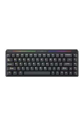 Fgg Madlions Titan 68 Turbo Hall Effect 8k Manyetik Oyuncu Klavyesi Polar Magnetic Rgb Switches-siyah