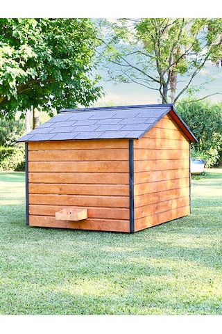 Mandu Isı Yalıtımlı 2 Bölmeli Köpek Kulübesi