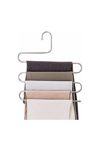 Veraura Lifestyle Krom Pantolon Askısı