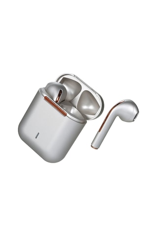 J18 Kablosuz Bt Kulaklıklar Ergonomik Yarı-içi Spor Kulaklıklar Otomatik Eşleştirme Akıllı Dokunmatik İşlem Geniş Uyumluluk Şampanya