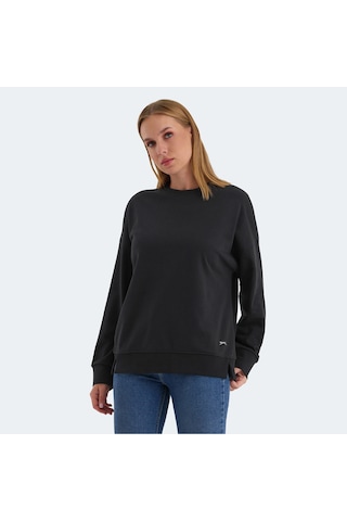 Slazenger VIRTUE Kadın  Siyah Sweatshirt