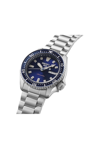 Seiko Srpl83k Otomatik Çelik Gri Lacivert Kadran 10 Atm 43 Mm Erkek Kol Saati Gri